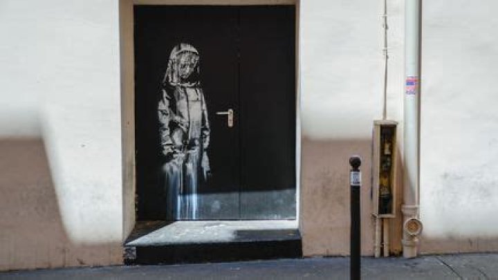 La Jeune Fille Triste Banksy