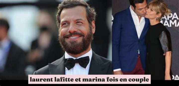 Laurent Lafitte et Marina Foïs en couple