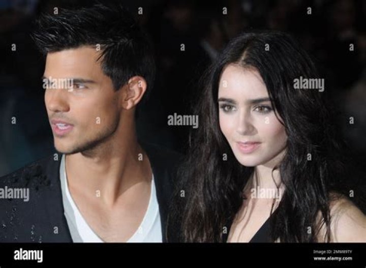Lily Collins comes clean about Taylor Lautner