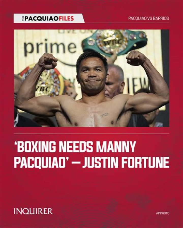 Manny Pacquiao Fortune