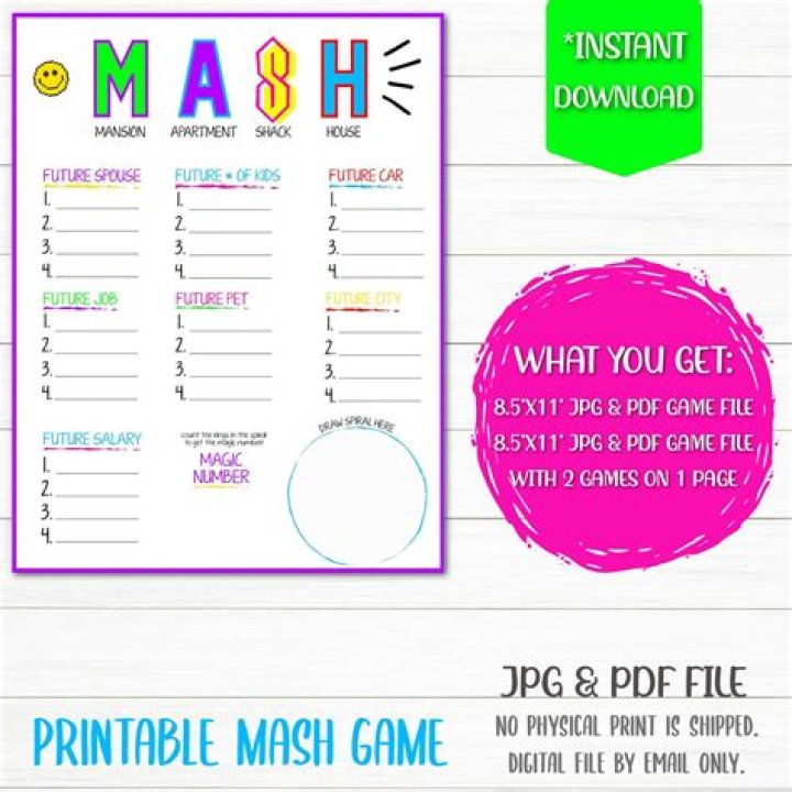 M-A-S-H is the throwback party game you need to relearn