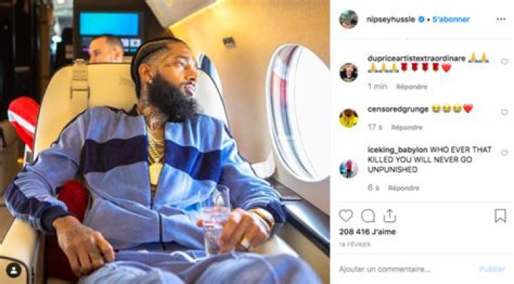 Nipsey Hussle Mort
